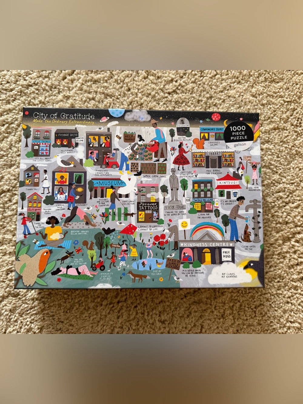 Galison 1000 piece puzzle ‘City of Gratitude’